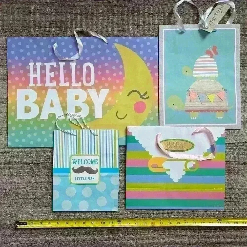 5 POUNDS 42 Pcs Gift Bags For All Occasions — Birthday Baby Shower Christmas